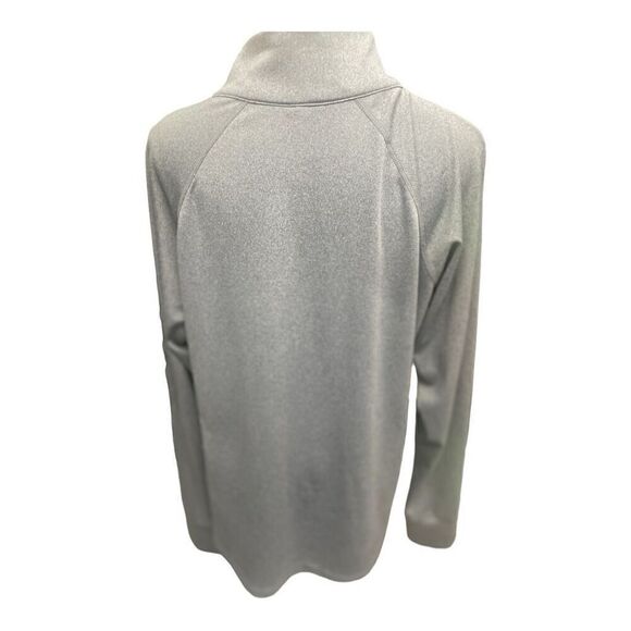 Bebe Sport Gray Plus Size Athletic Full Zip Logo Jacket Size 1X - Picture 5 of 6